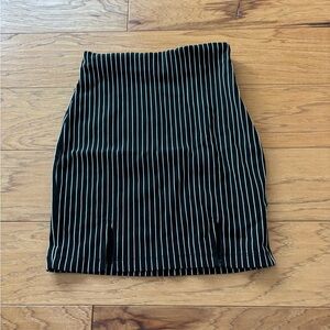 Princess Polly Black and White Pencil Skirt